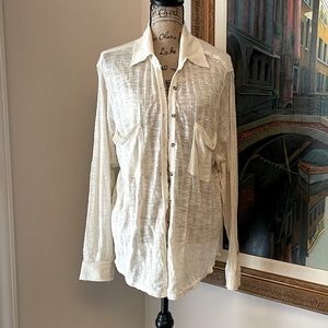 Free People beach shirt
